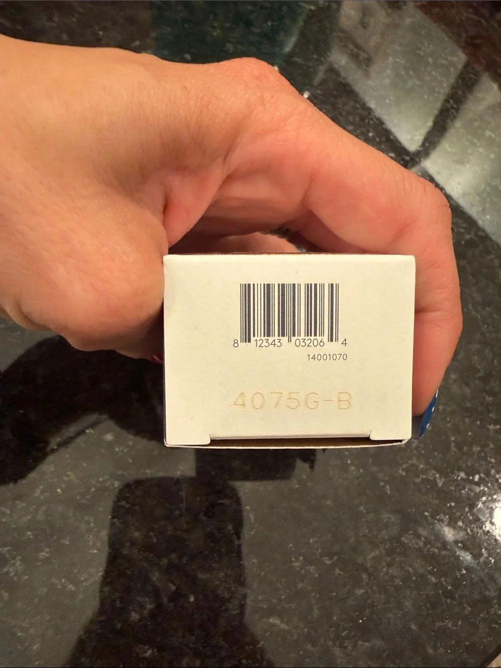 Drunk Elephant White Box with Gold Imprint